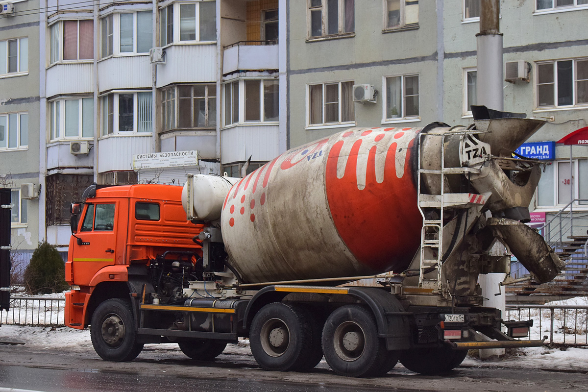 Волгоградская область, № К 720 ТО 134 — КамАЗ-6520-A5(48)