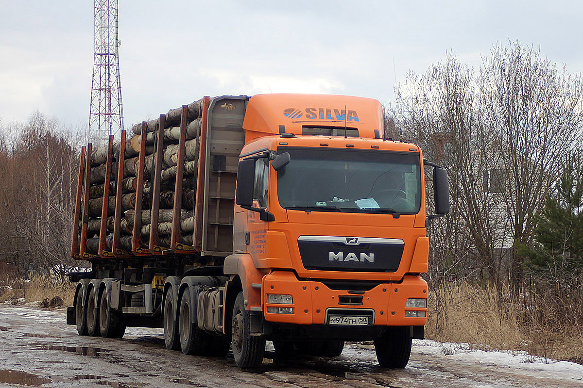 Московская область, № М 974 ТН 750 — MAN TGS 33.440