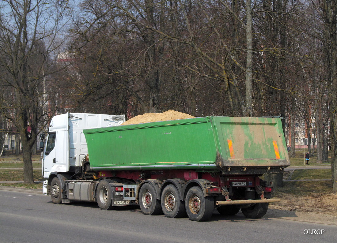 Витебская область, № А 0746 В-2 — Schmitz Cargobull S.KI (общая модель)