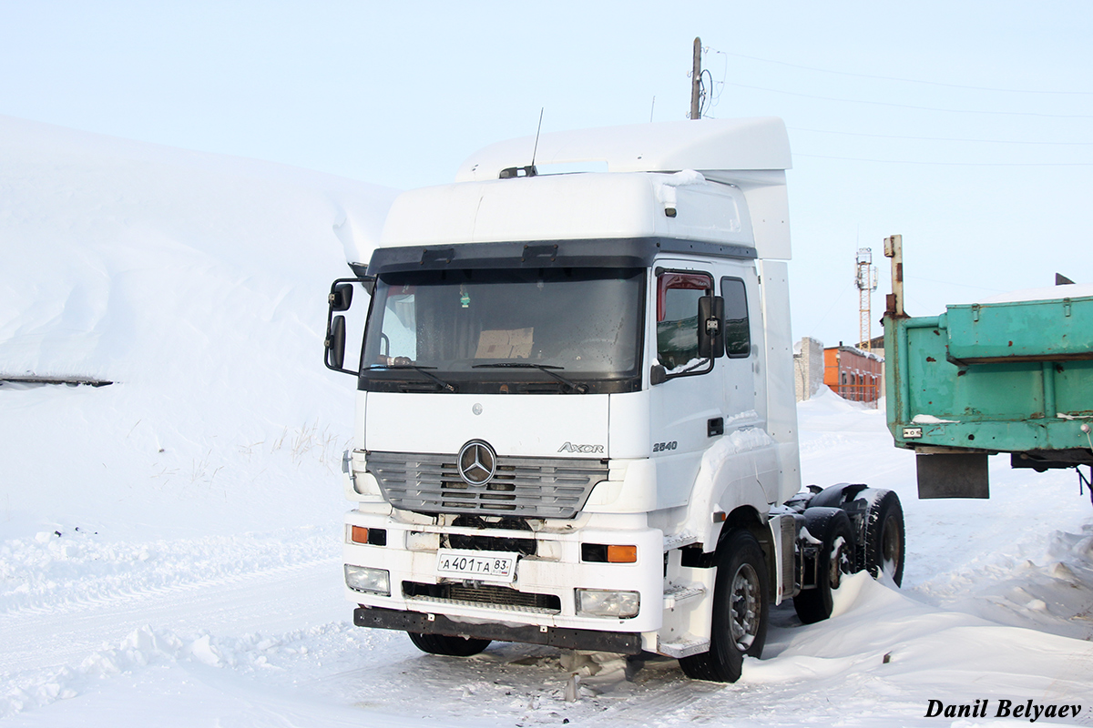 Ненецкий автономный округ, № А 401 ТА 83 — Mercedes-Benz Axor 2540