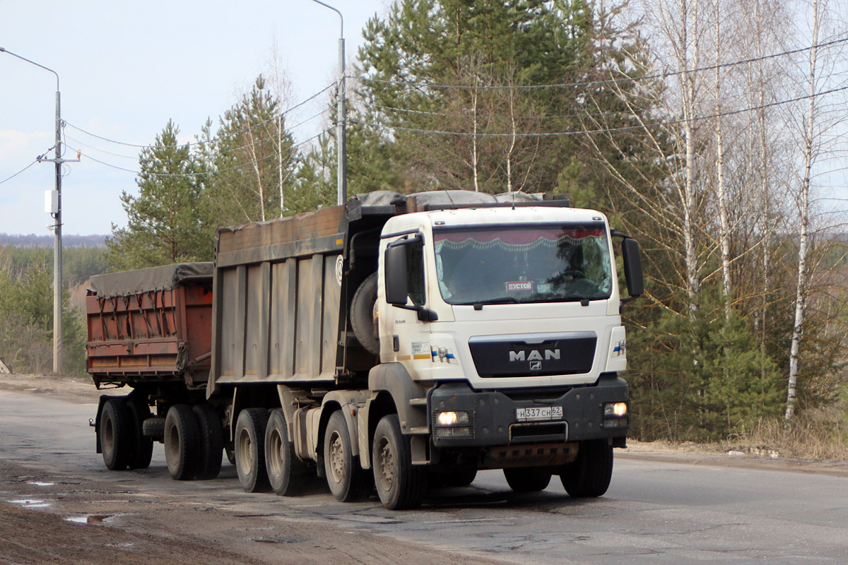 Рязанская область, № Н 337 СН 62 — MAN TGS 41.440