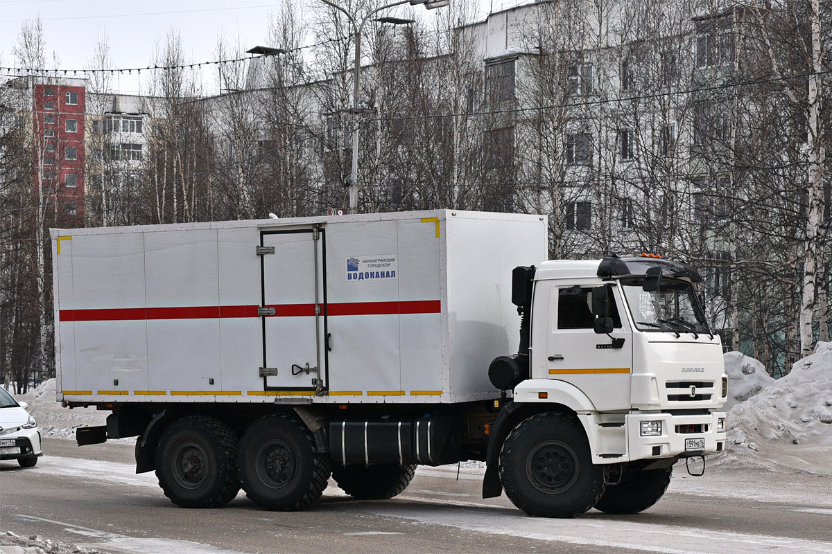 Саха (Якутия), № Т 591 МВ 14 — КамАЗ-43118-A5(48)
