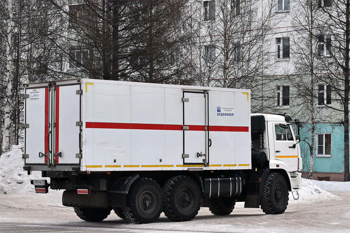 Саха (Якутия), № Т 591 МВ 14 — КамАЗ-43118-A5(48)