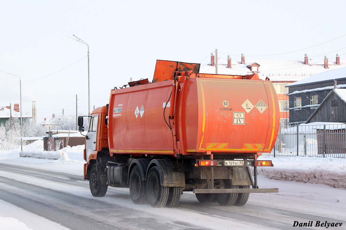 Ненецкий автономный округ, № А 169 ВС 83 — КамАЗ-65115-A4(23)