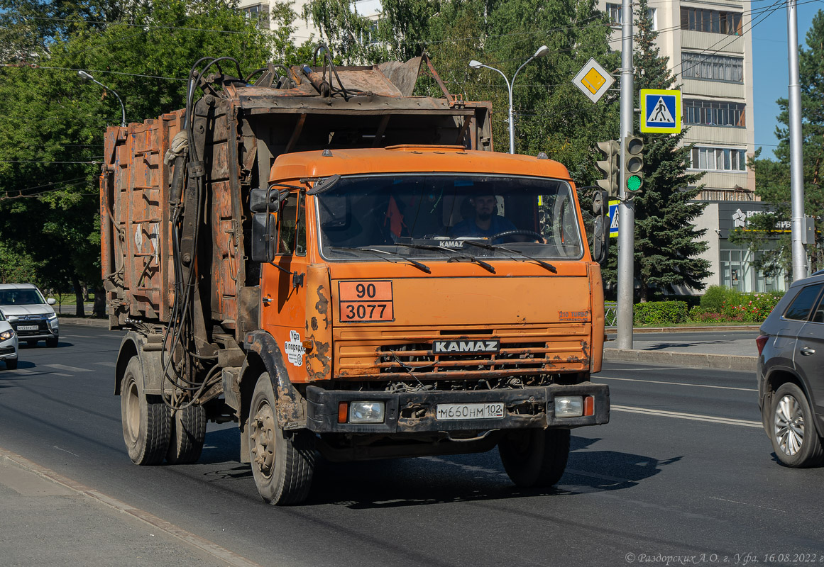Башкортостан, № М 660 НМ 102 — КамАЗ-43253-H3(99)
