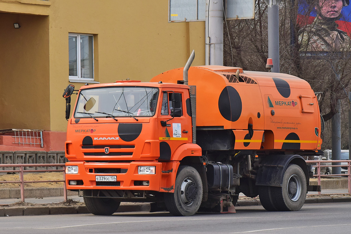 Волгоградская область, № Е 339 ОС 134 — КамАЗ-53605-A5(48)