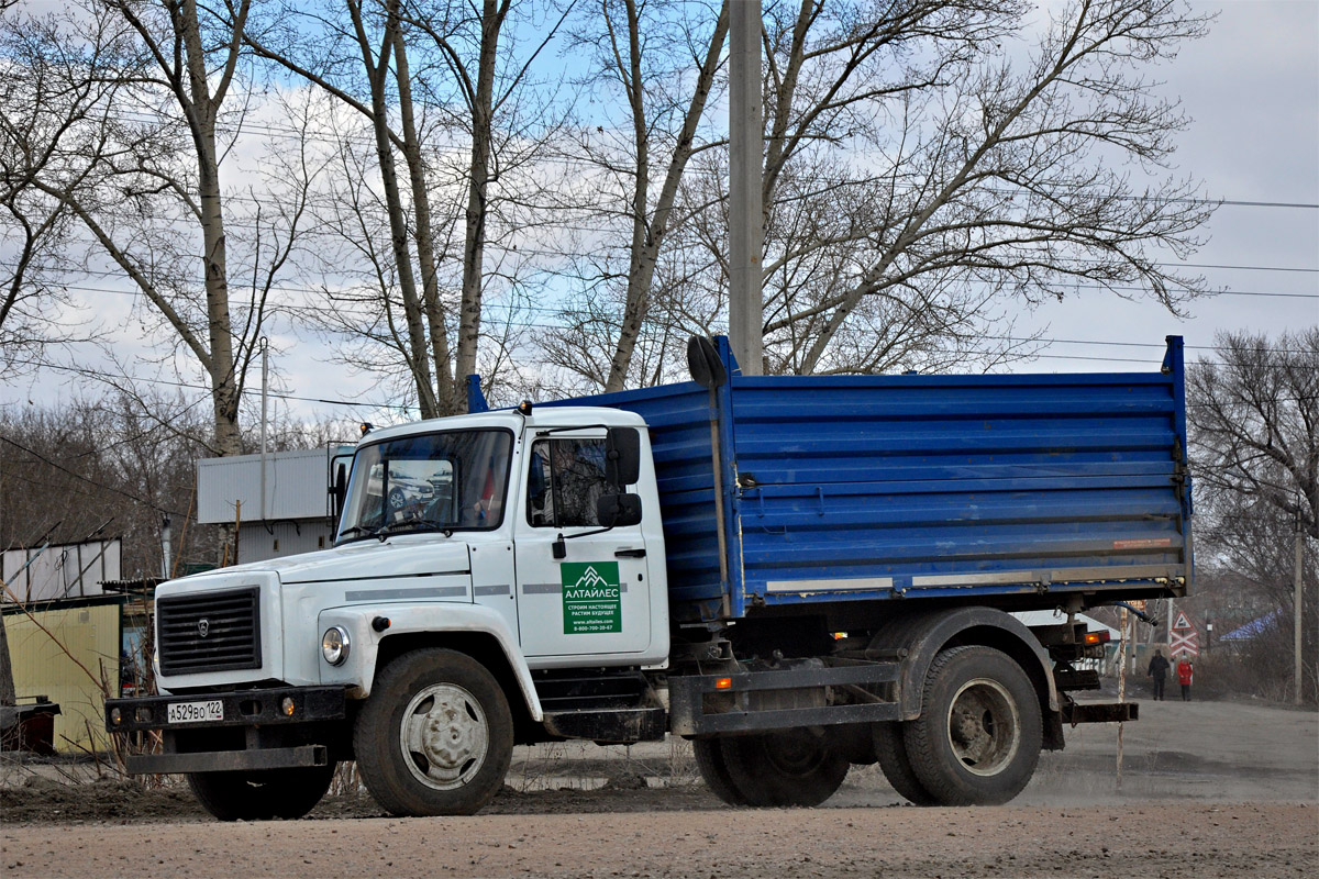 Алтайский край, № А 529 ВО 122 — ГАЗ-33098