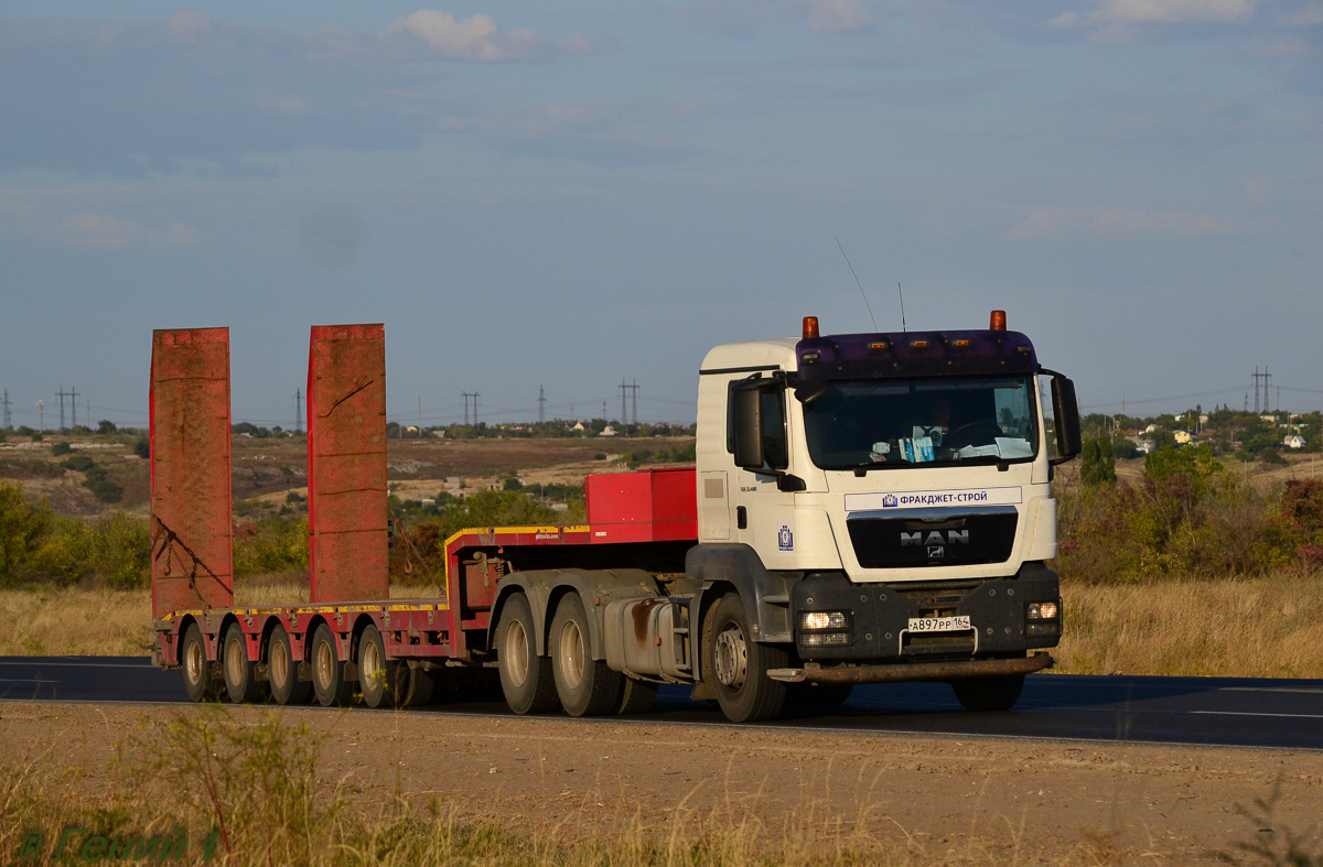 Саратовская область, № А 897 РР 164 — MAN TGS 33.480