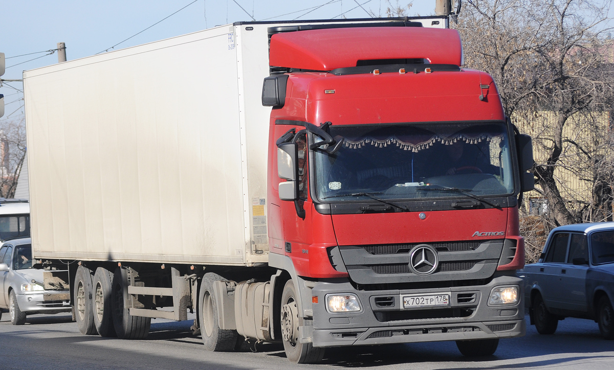 Санкт-Петербург, № Х 702 ТР 178 — Mercedes-Benz Actros '09 1841 [Z9M]