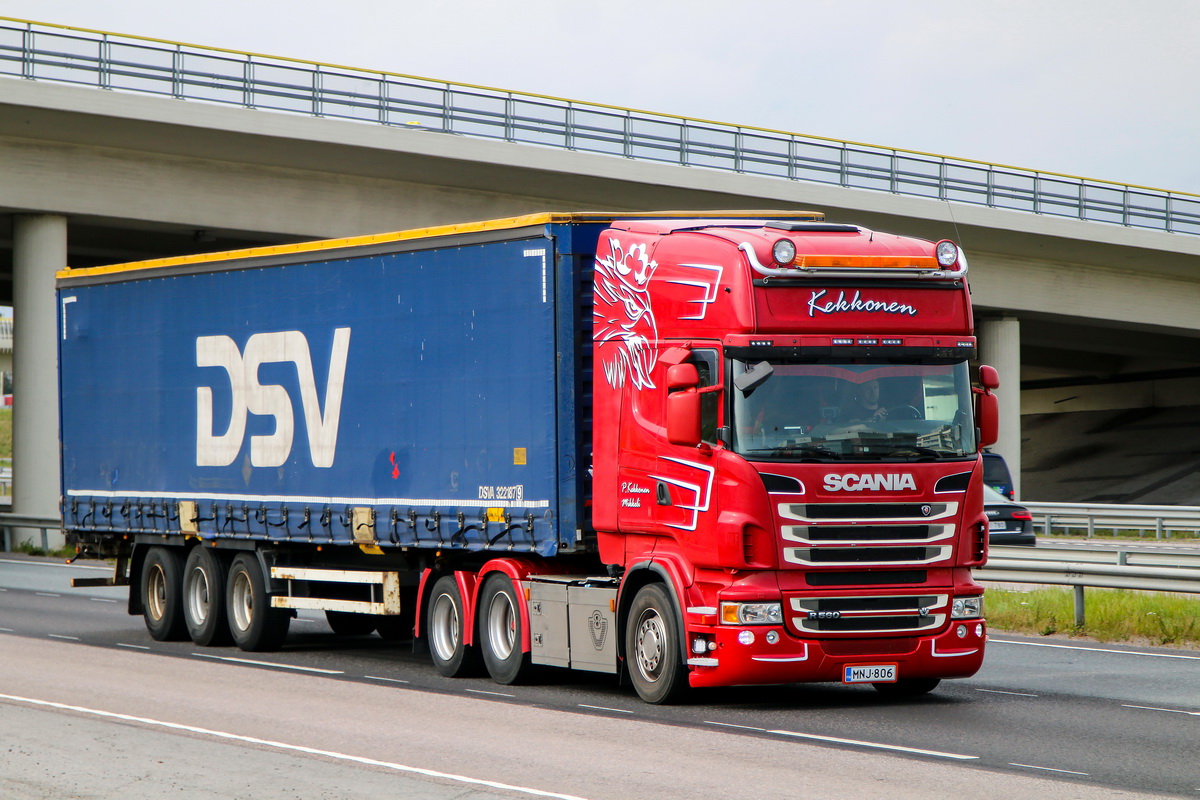 Финляндия, № MNJ-806 — Scania ('2009) R560