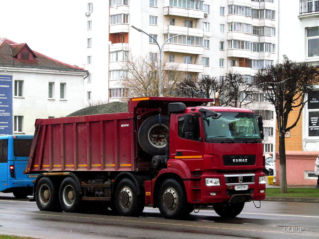 Витебская область, № АМ 5790-2 — КамАЗ-65801-T5(68)
