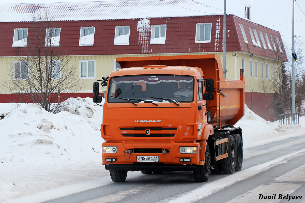 Ненецкий автономный округ, № А 128 ВС 83 — КамАЗ-65115-L4(19)