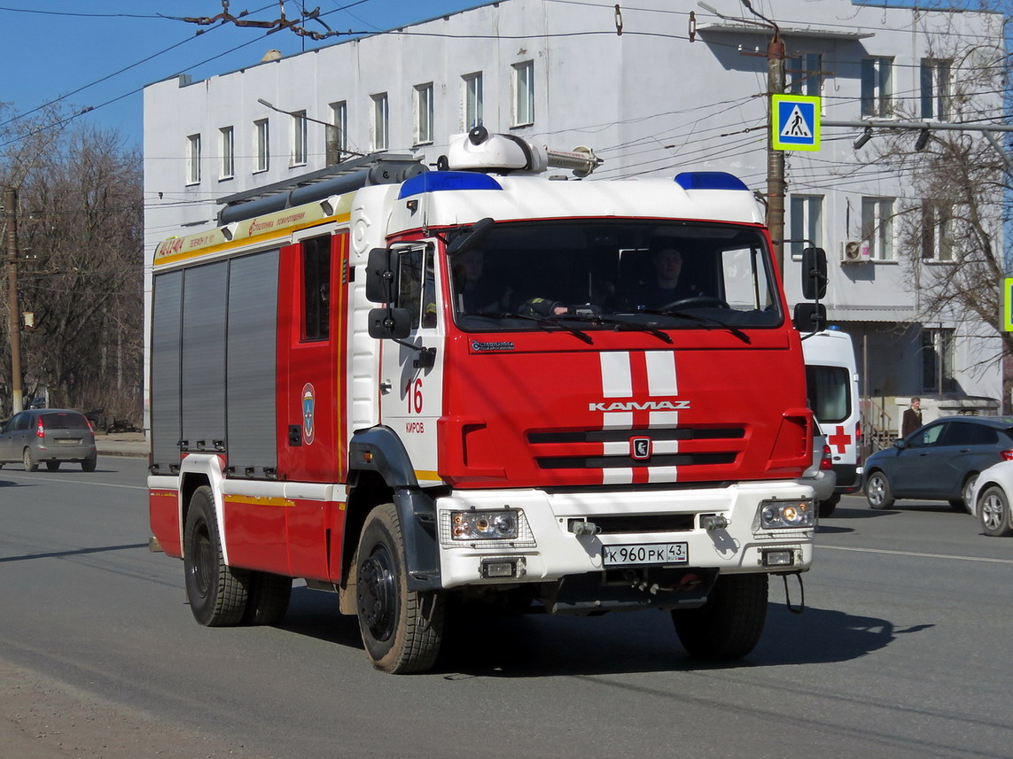Кировская область, № К 960 РК 43 — КамАЗ-5387-RR(76) [538705]
