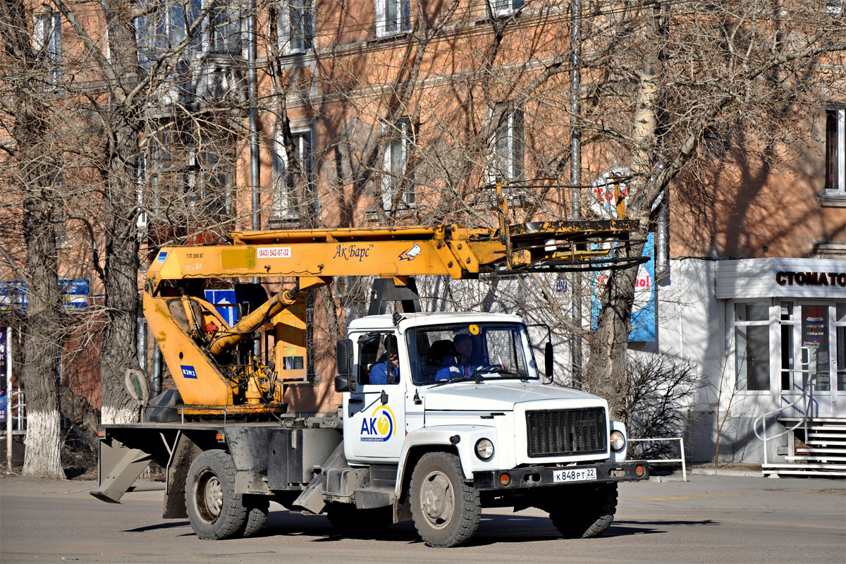 Алтайский край, № К 848 РТ 22 — ГАЗ-3309