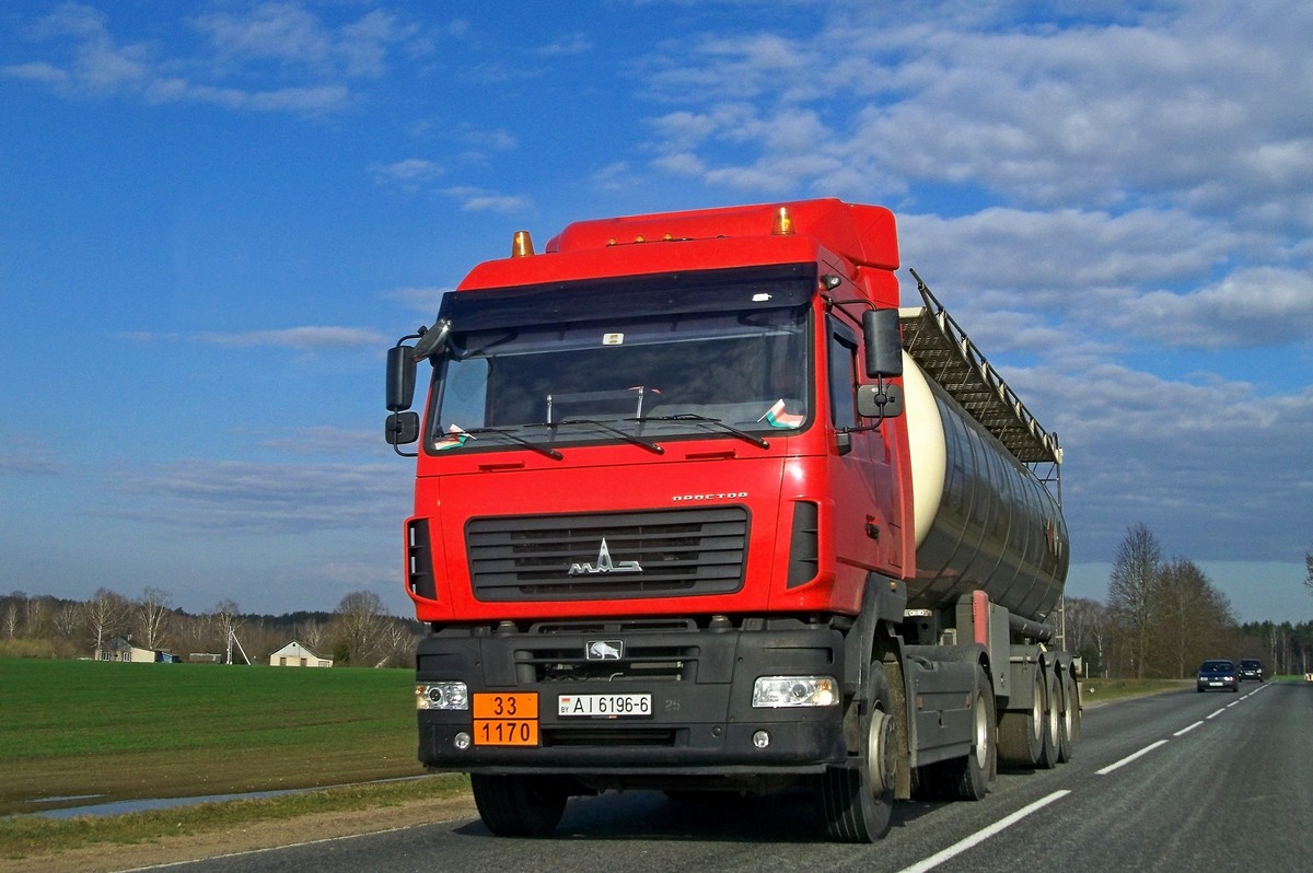 Могилёвская область, № АІ 6196-6 — МАЗ-5440 (общая модель)