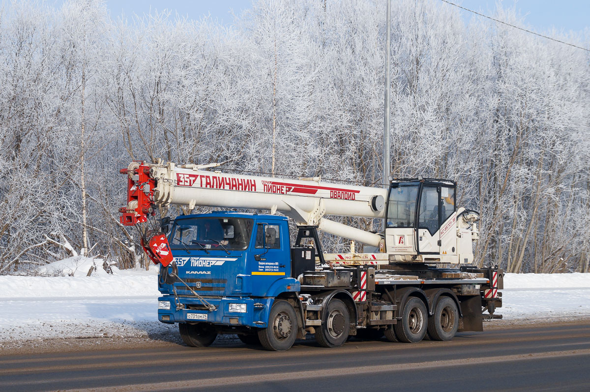Архангельская область, № О 731 ЕМ 29 — КамАЗ-6540-A5(48)