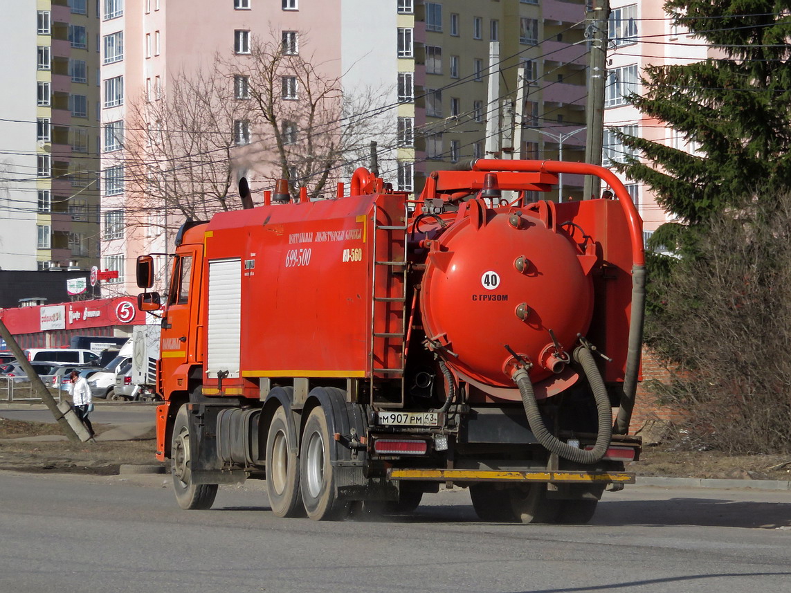 Кировская область, № М 907 РМ 43 — КамАЗ-65115-A5(48)