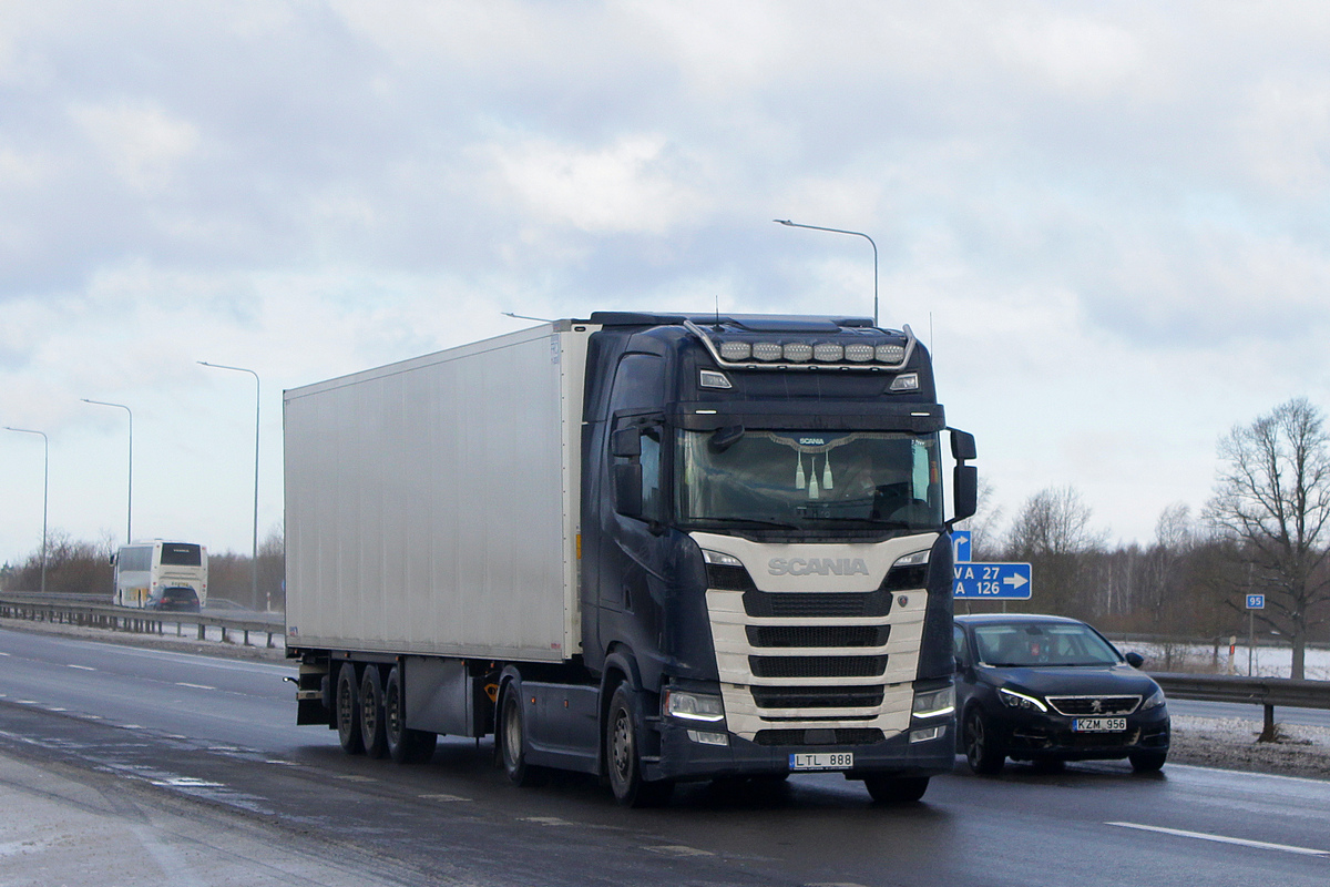 Литва, № LTL 888 — Scania ('2016) S450