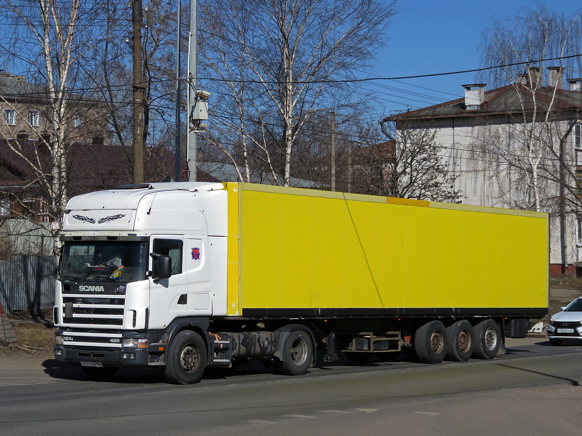 Свердловская область, № У 014 ВР 96 — Scania ('1996) R124L