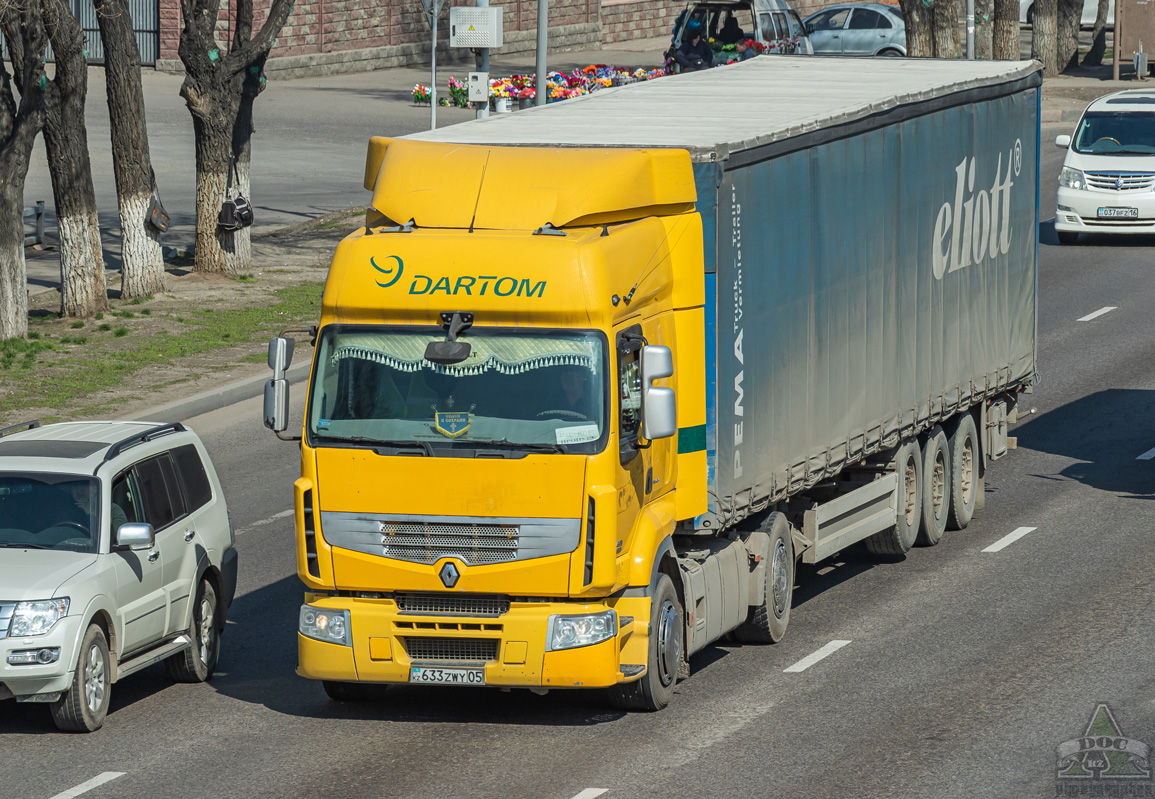 Алматинская область, № 633 ZWY 05 — Renault Premium ('2006)