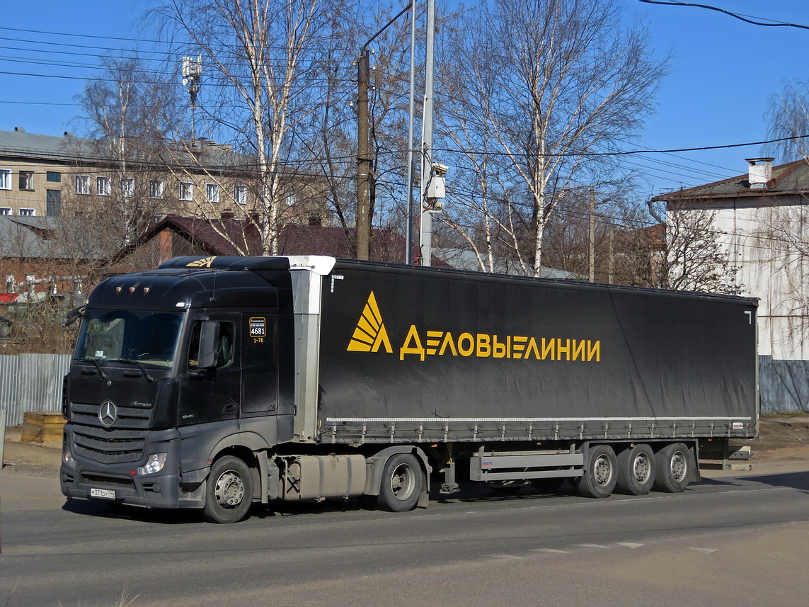Ярославская область, № 4681 — Mercedes-Benz Actros '18 1845 [Z9M]