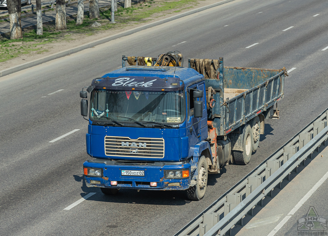Алматы, № 150 XDZ 02 — MAN F90 25.xxx (общая)