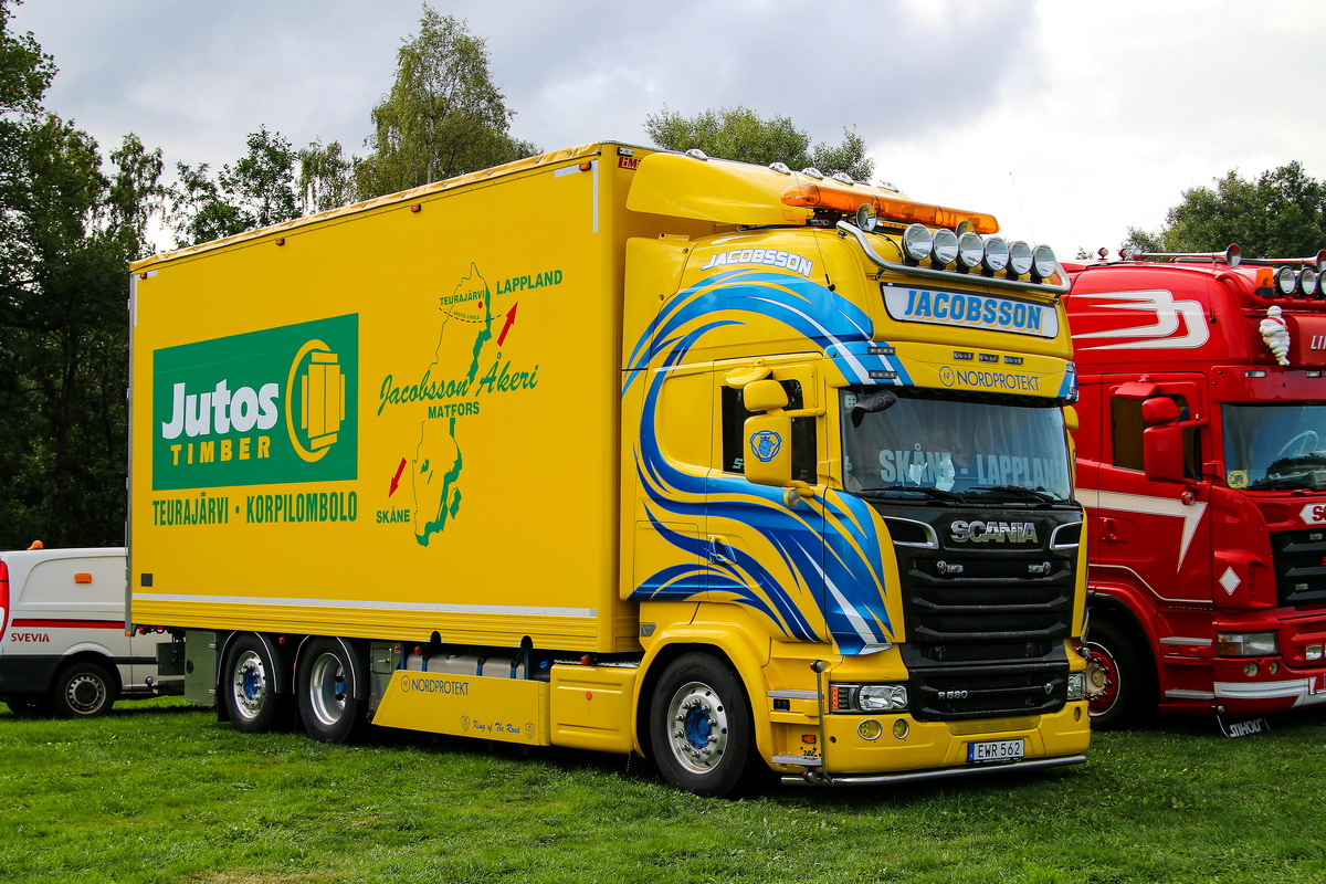 Швеция, № EWR 562 — Scania ('2013) R580; Швеция — Nordic Trophy 2018