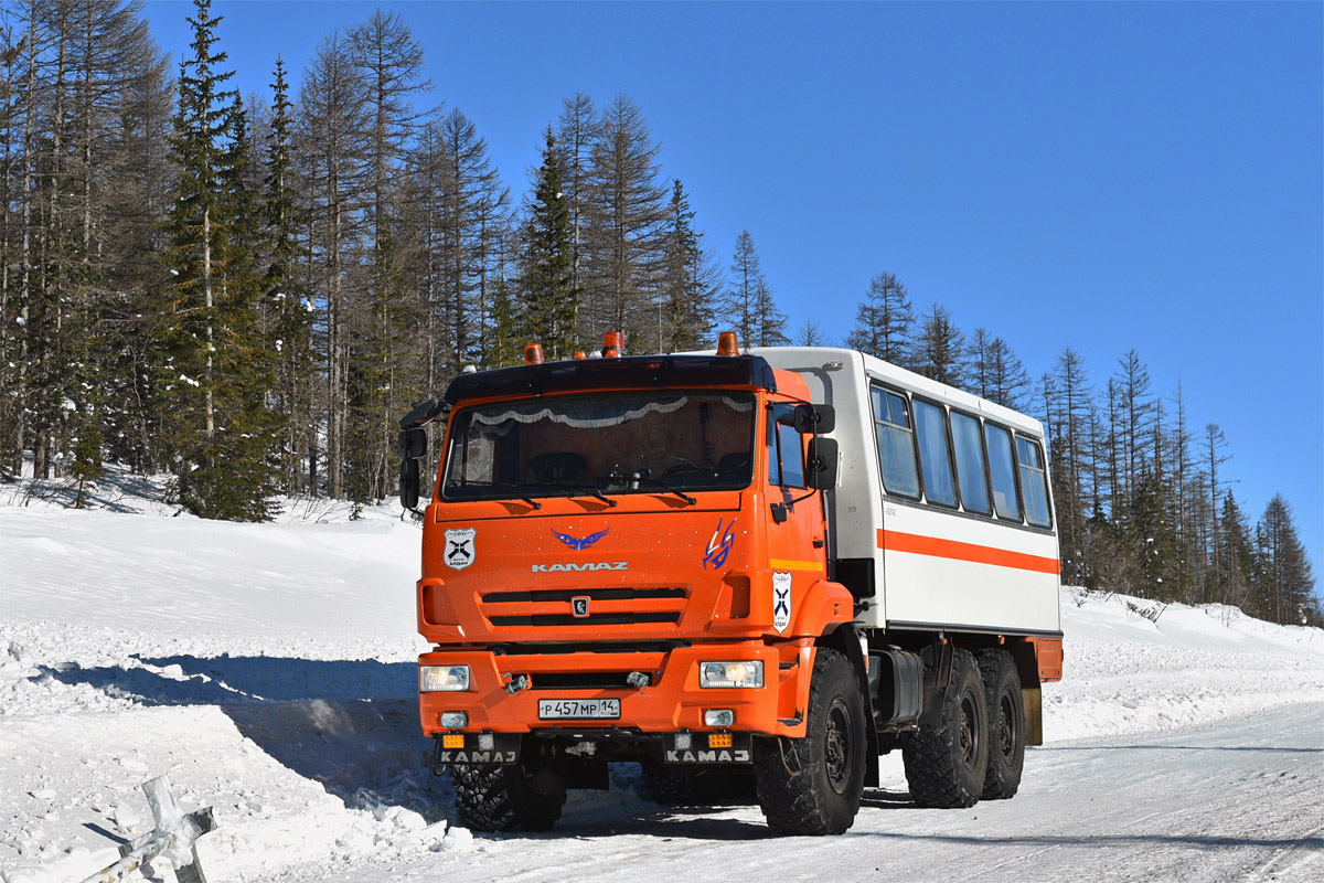 Саха (Якутия), № Р 457 МР 14 — КамАЗ-5350 (общая модель)