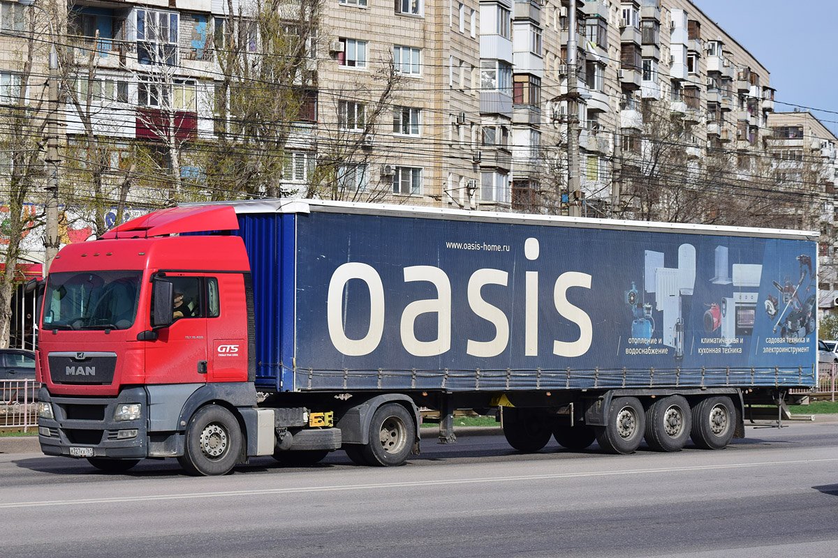 Ростовская область, № К 327 КХ 761 — MAN TGX ('2007) 18.400