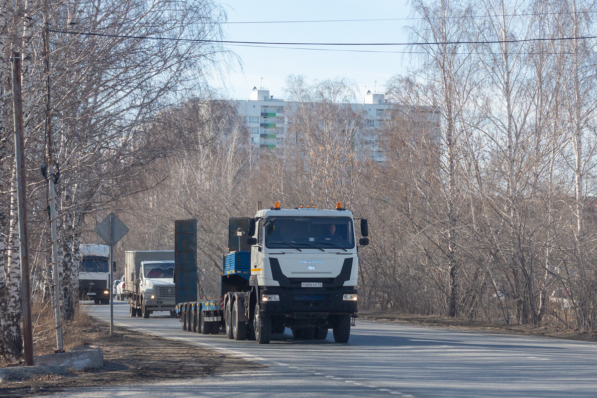 Тюменская область, № Т 604 УР 72 — МАЗ-MAN-6465