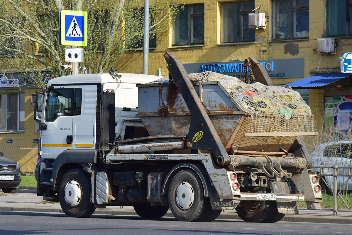 Волгоградская область, № К 740 КА 134 — MAN TGS 18.440