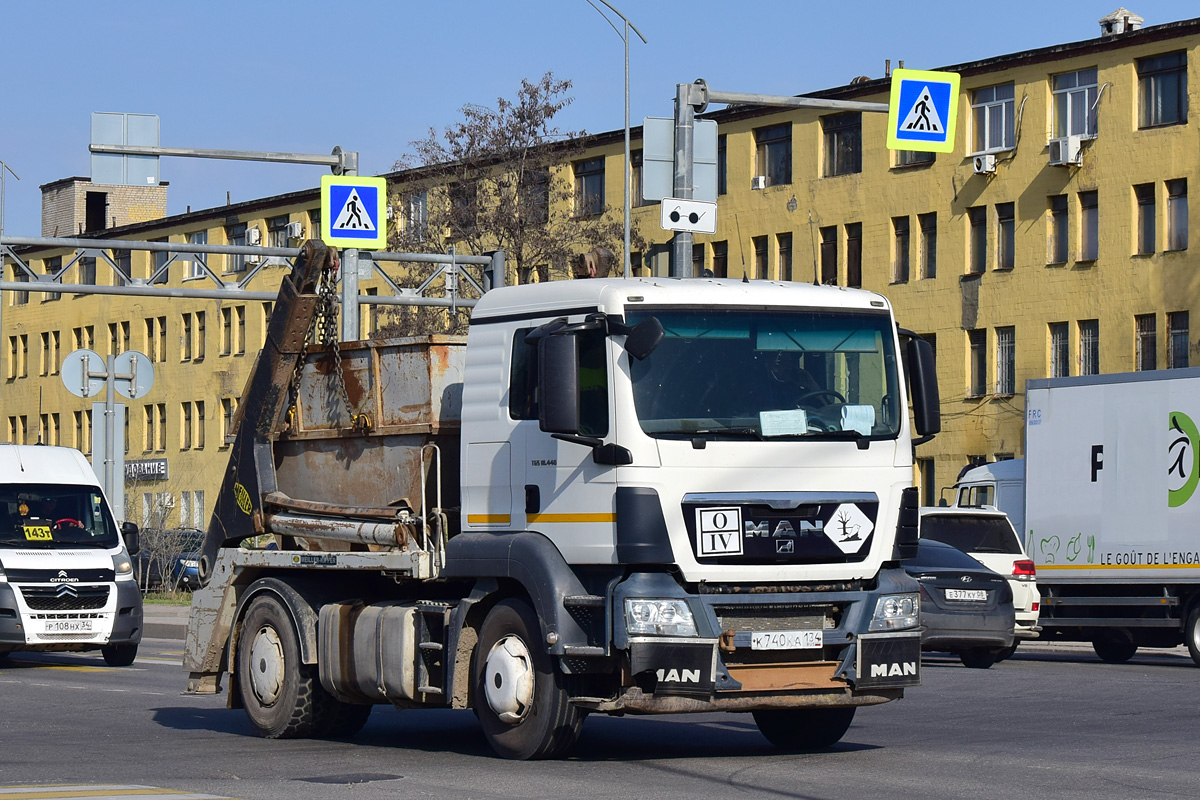 Волгоградская область, № К 740 КА 134 — MAN TGS 18.440