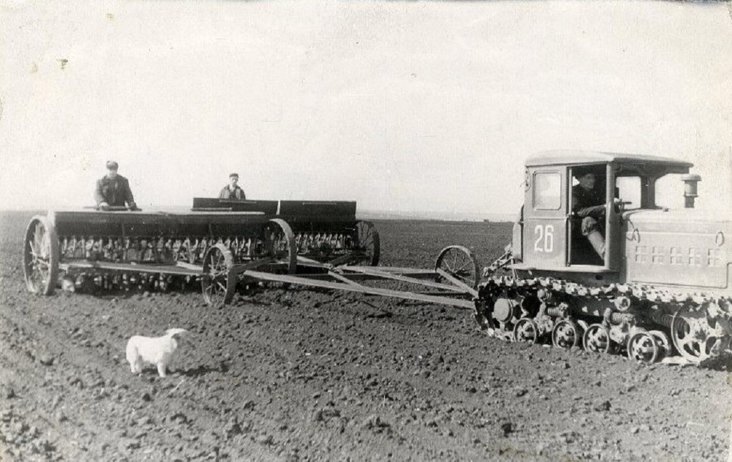 Пензенская область, № 26 — ДТ-54 (ВгТЗ); Исторические фотографии (до 2000 года) (Пензенская область)