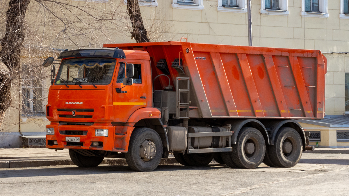 Самарская область, № А 016 ХН 763 — КамАЗ-6520-53