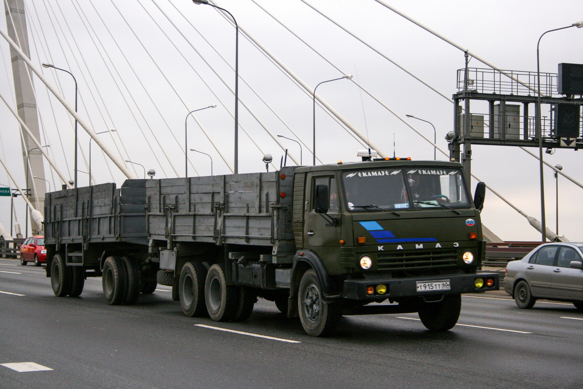 Псковская область, № Т 915 ТТ 60 — КамАЗ-53212