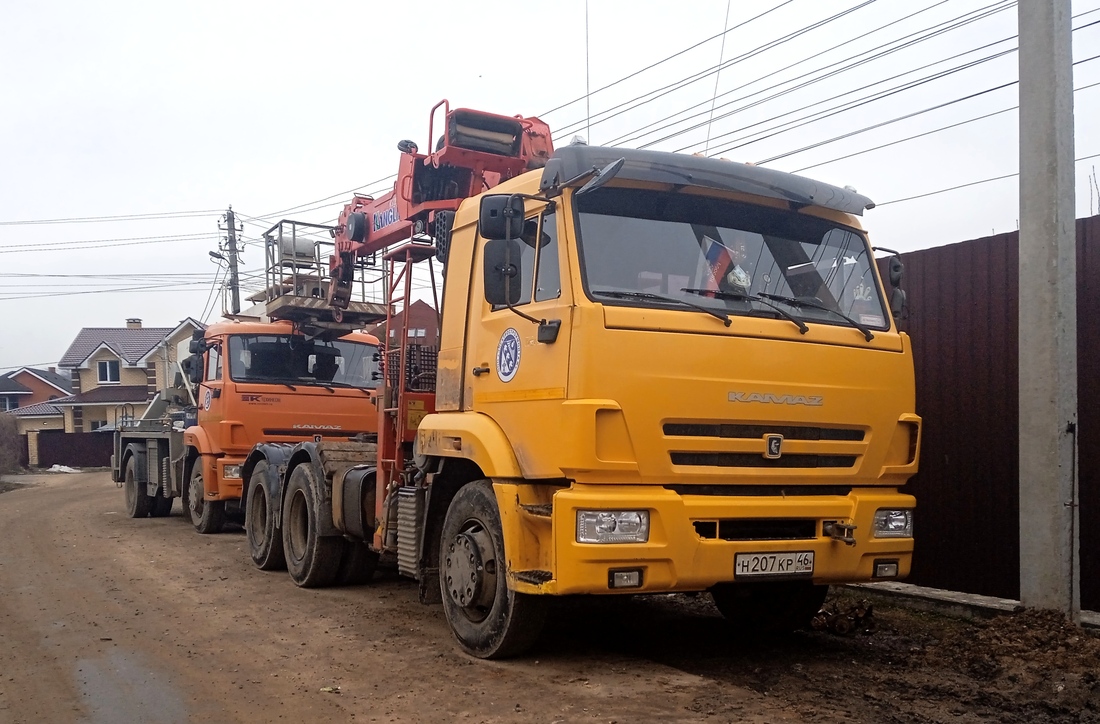 Курская область, № Н 207 КР 46 — КамАЗ-65116-A4(23)