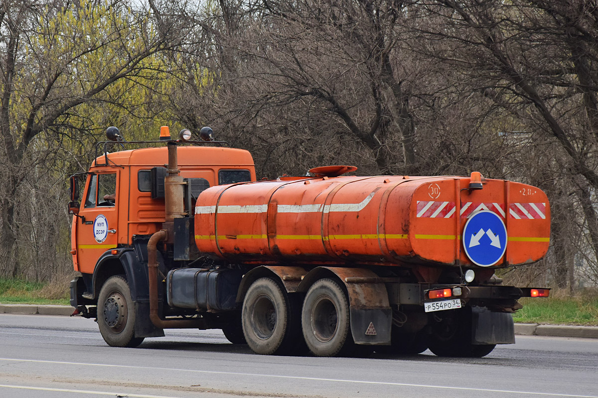Волгоградская область, № Р 554 РО 34 — КамАЗ-65115-D3(97)