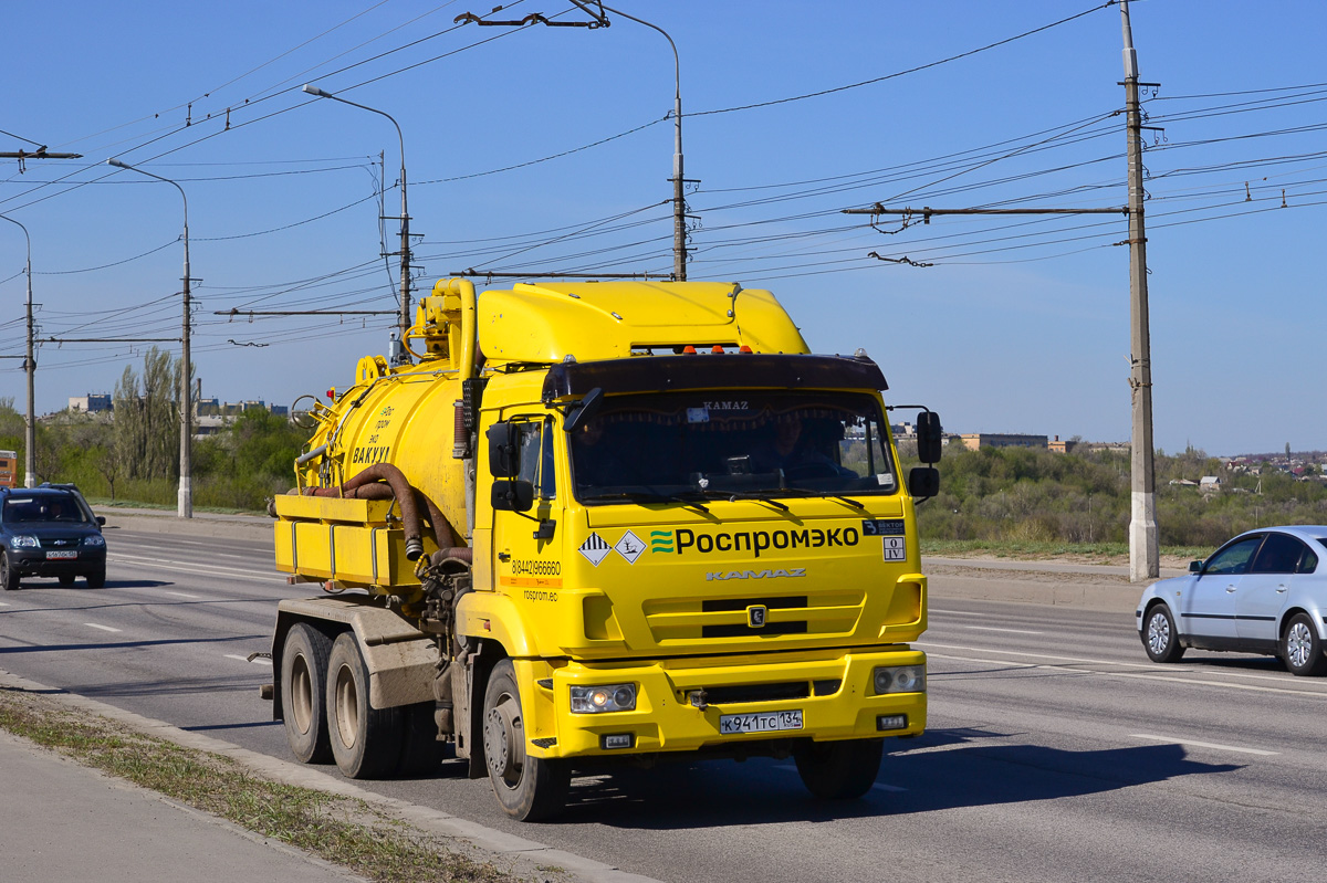 Волгоградская область, № К 941 ТС 134 — КамАЗ-65116-A4(23)