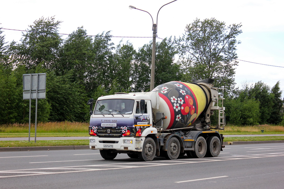 Санкт-Петербург, № А 061 АМ 198 — КамАЗ-6540-L4(19)