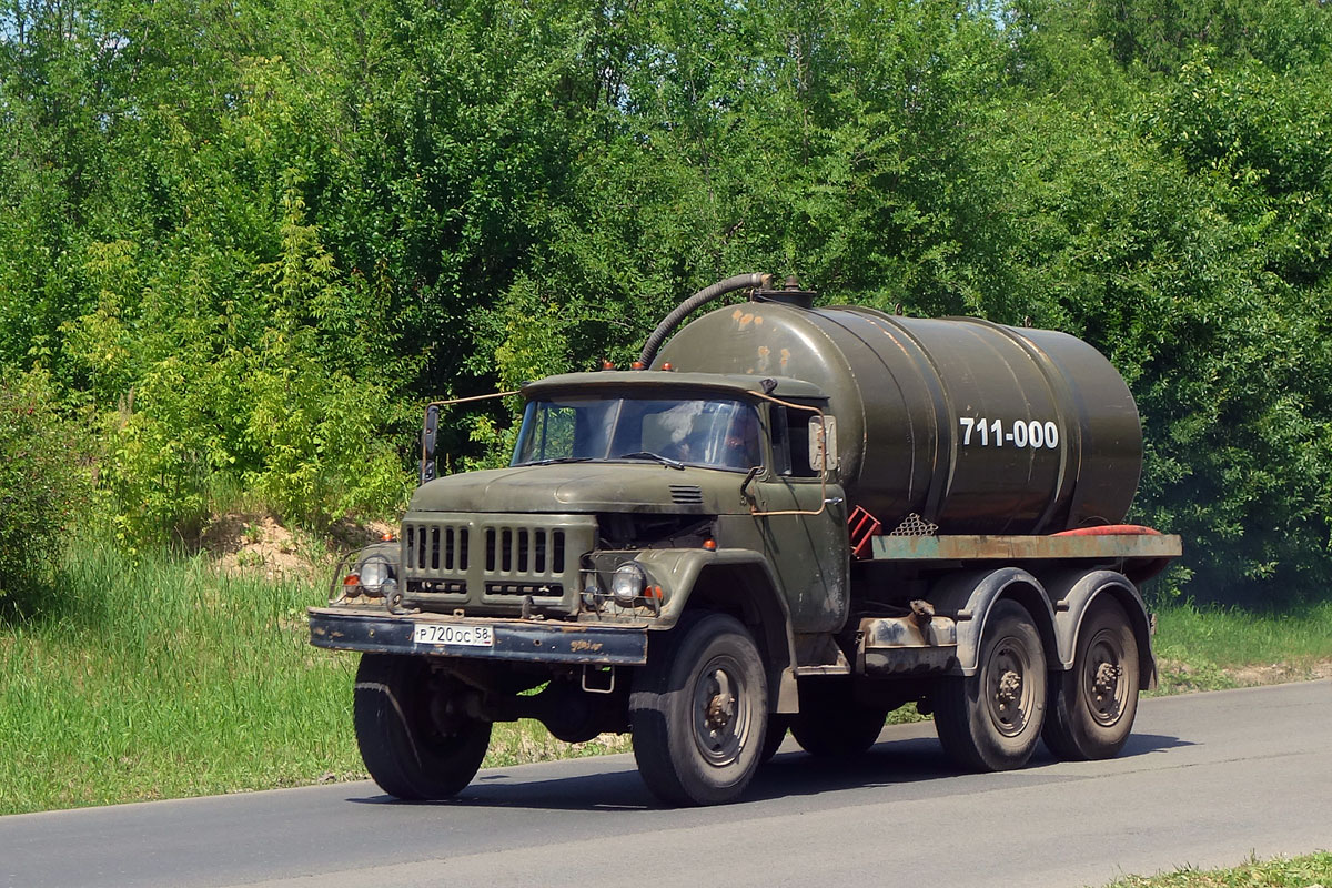 Саратовская область, № Р 720 ОС 58 — ЗИЛ-131 (общая модель)