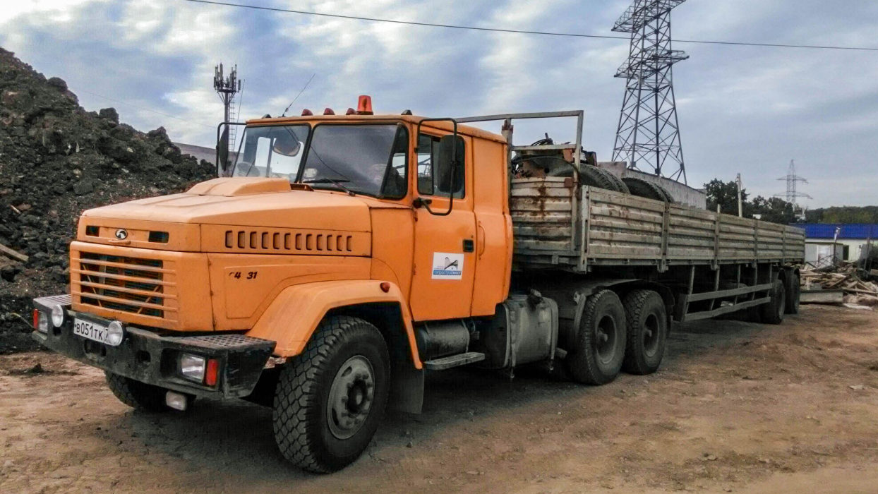 Ульяновская область, № В 051 ТК 73 — КрАЗ-64431