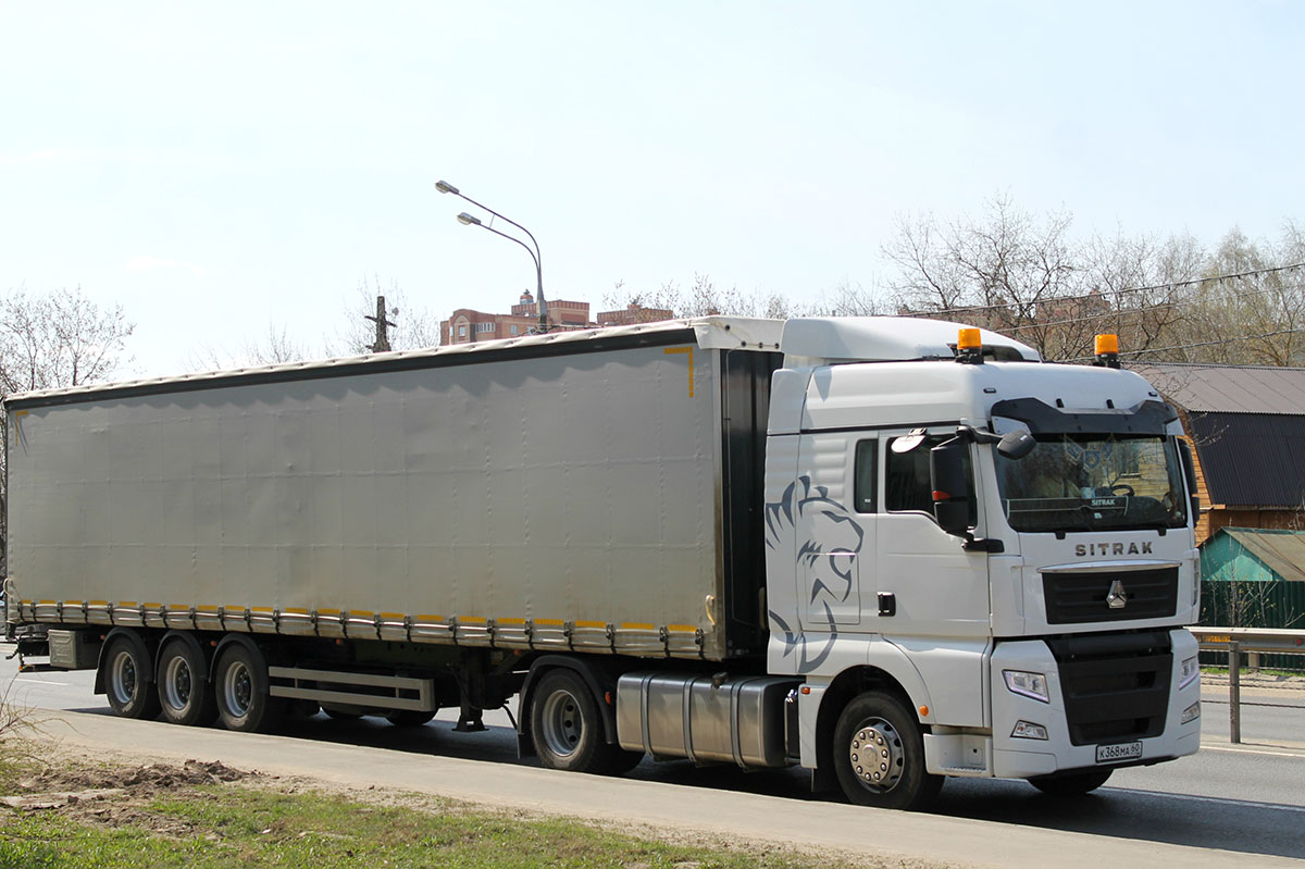 Псковская область, № К 368 МА 60 — Sitrak C7H ZZ4186