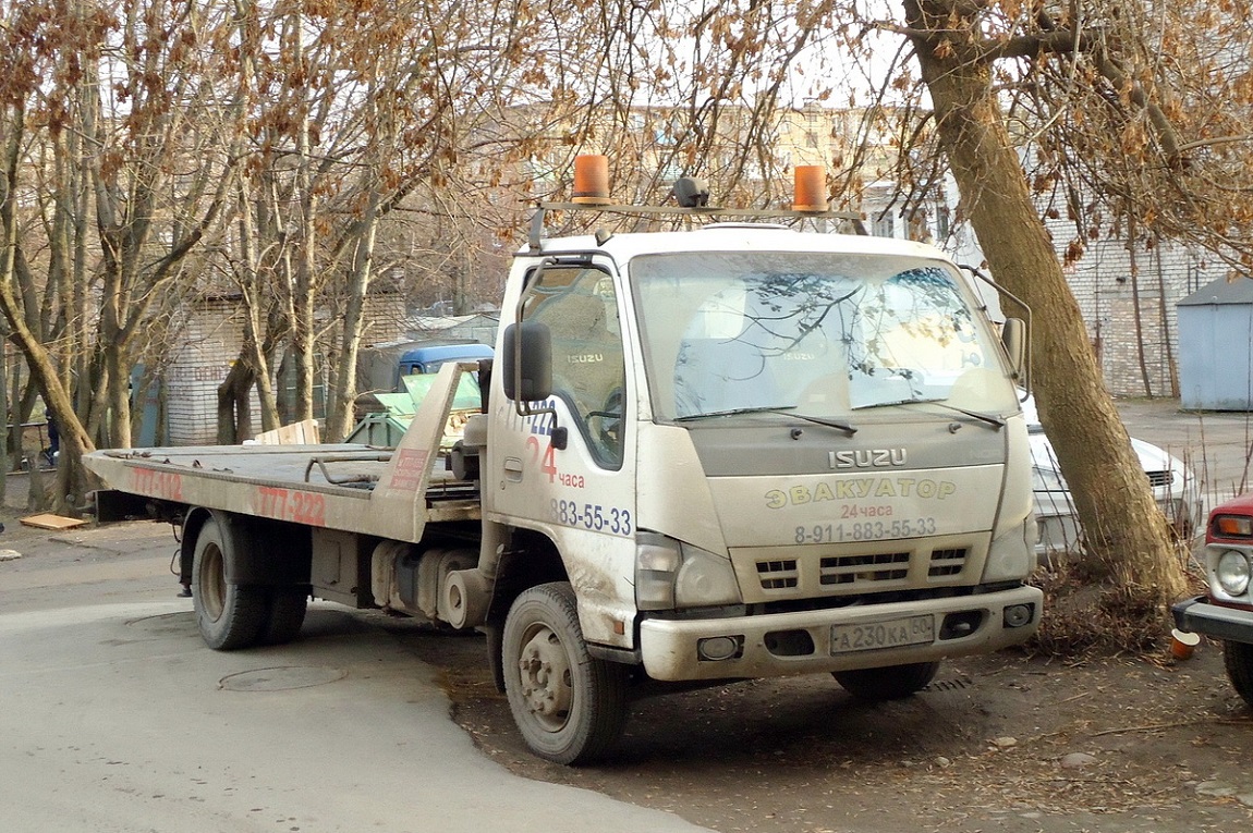 Псковская область, № А 230 КА 60 — Isuzu Elf (общая модель)