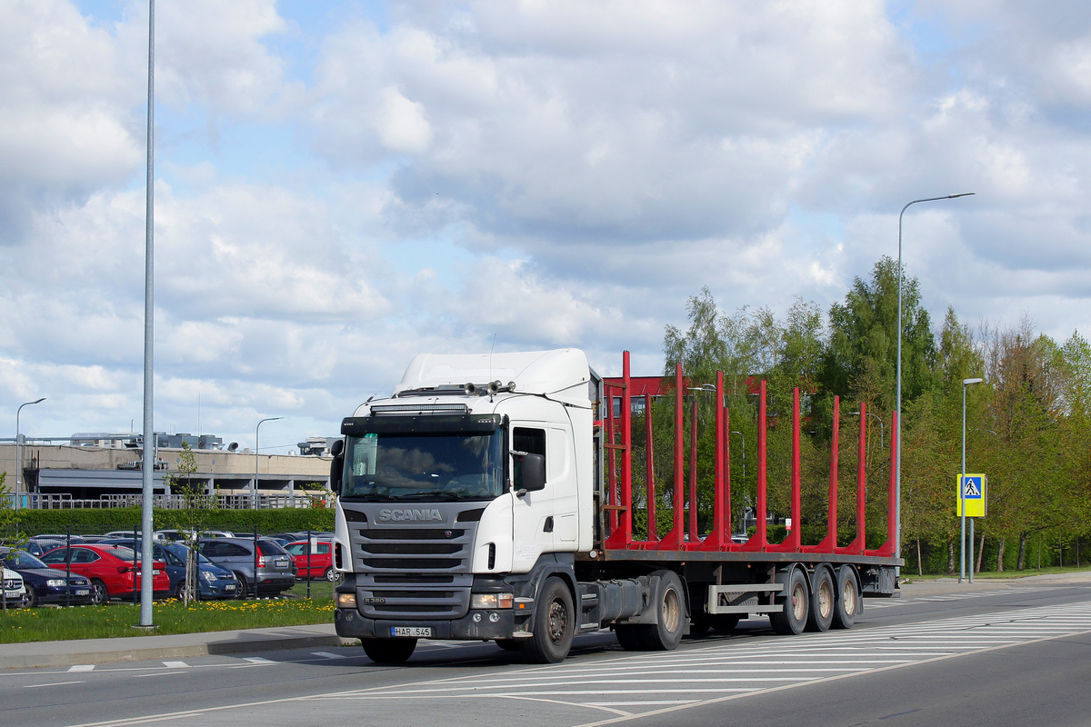 Литва, № HAR 545 — Scania ('2004) R380