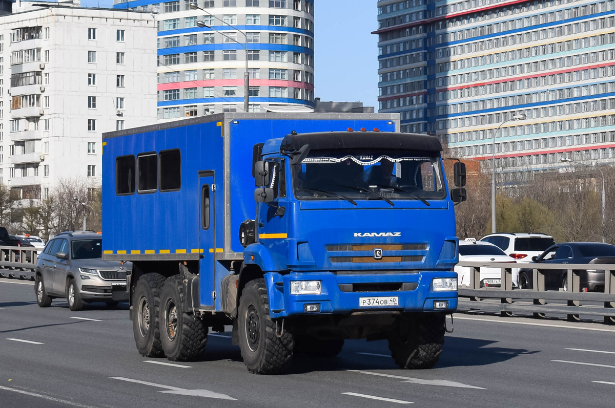 Калужская область, № Р 374 ОВ 40 — КамАЗ-43118-A5(48)