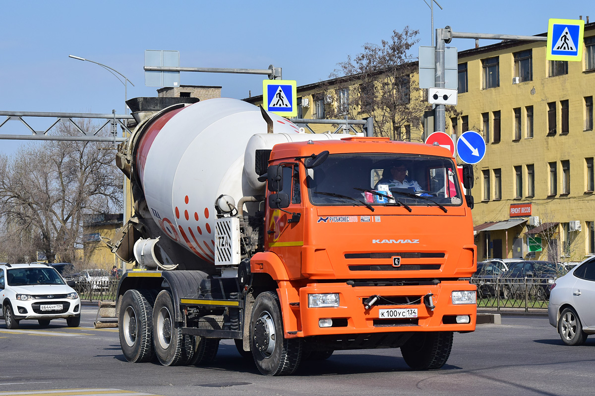Волгоградская область, № К 100 УС 134 — КамАЗ-6520-A5(48)
