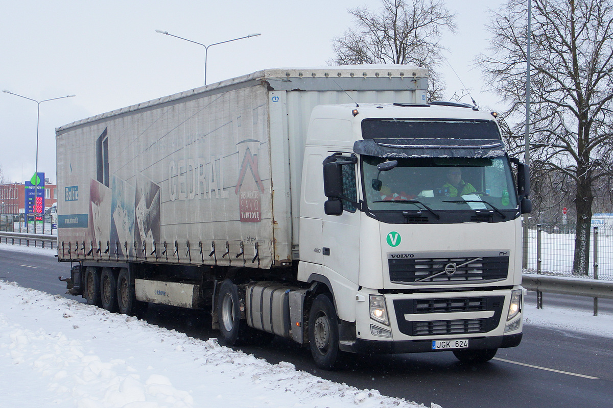 Литва, № JGK 624 — Volvo ('2008) FH.460