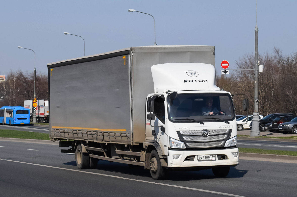 Московская область, № Т 671 НВ 790 — Foton Aumark S (общая модель)
