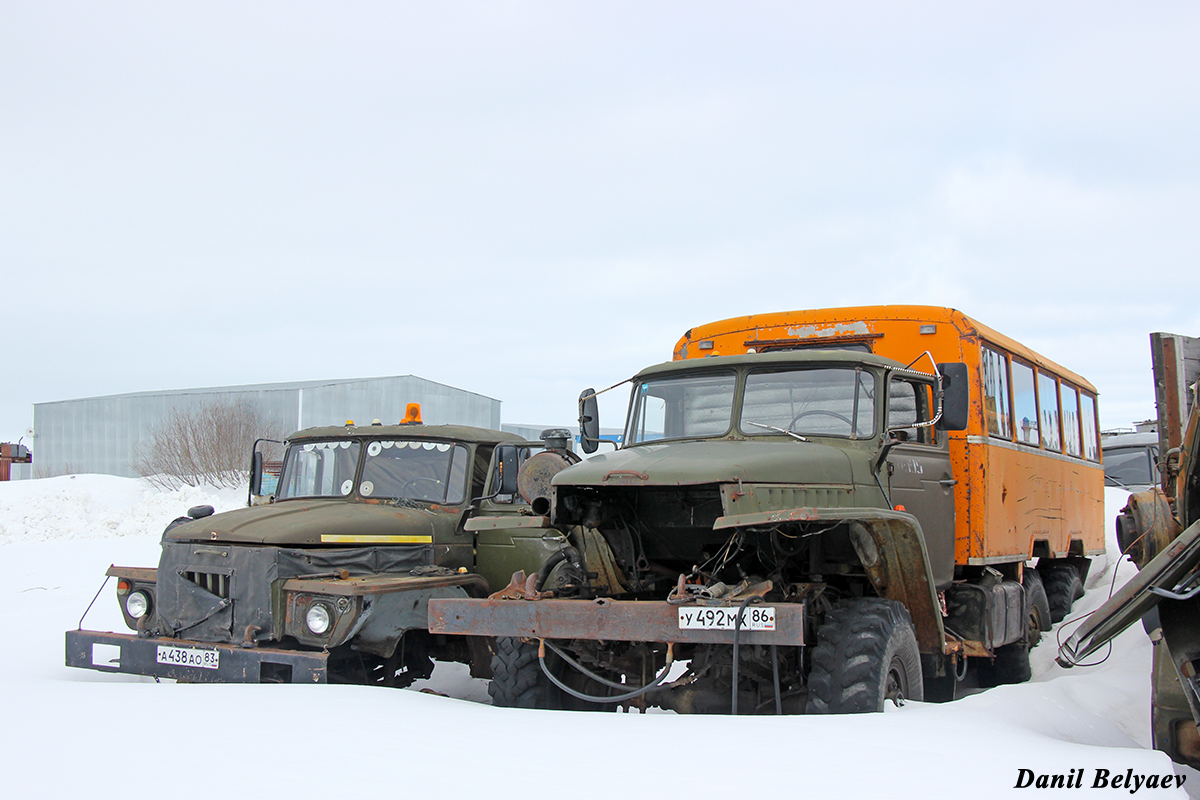 Ненецкий автономный округ, № У 492 МХ 86 — Урал-43443 (СТ-Авто)