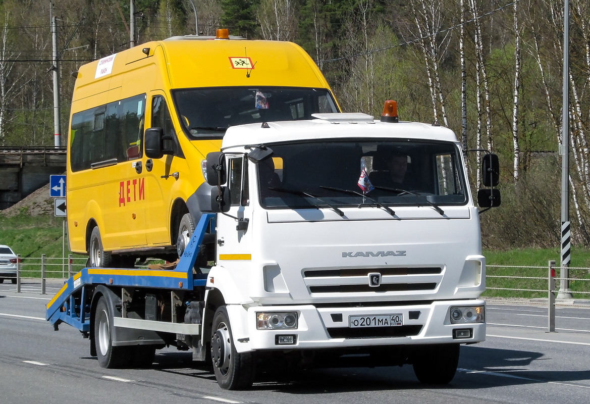 Калужская область, № О 201 МА 40 — КамАЗ-4308-H3(99)
